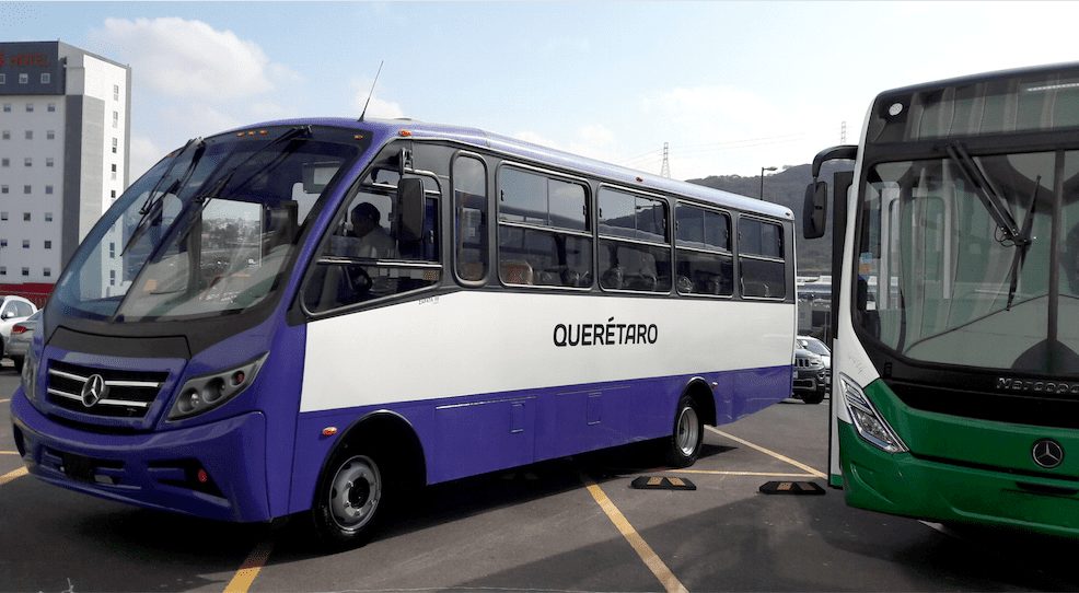 Impulsa Mercedes-Benz Autobuses plan de movilidad de Querétaro