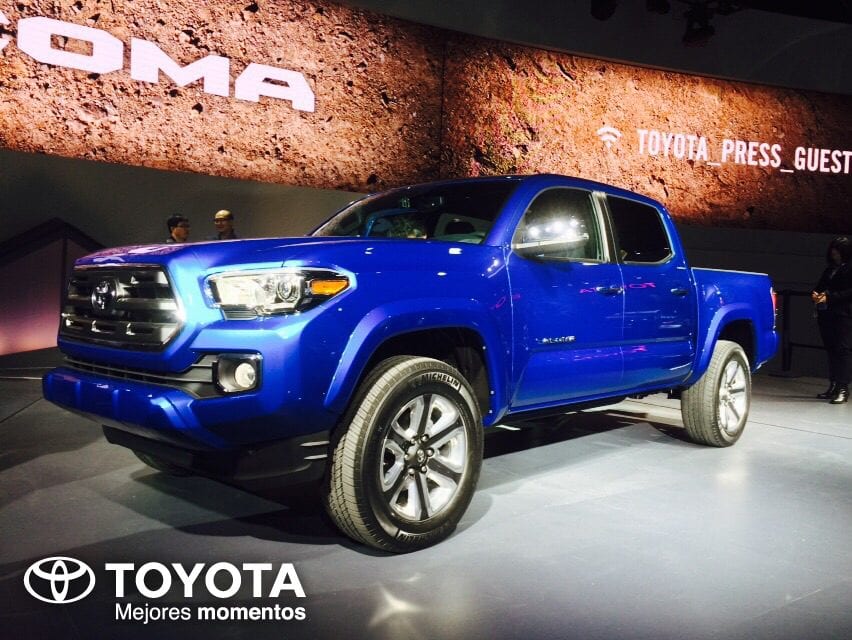 Presentan la Toyota Tacoma 2016