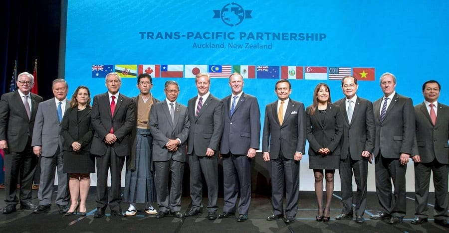 México suscribe el TTP