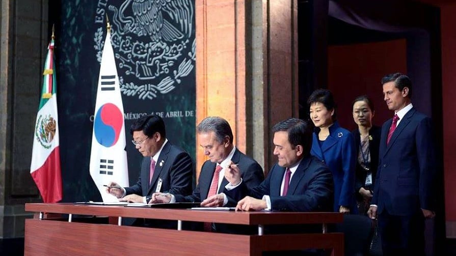 Consultas para un TLC México-Corea