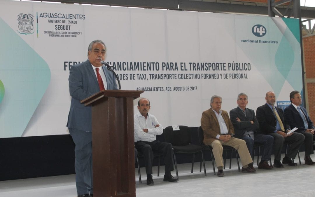 Realizan en Aguascalientes Feria de Financiamiento para Transporte Público
