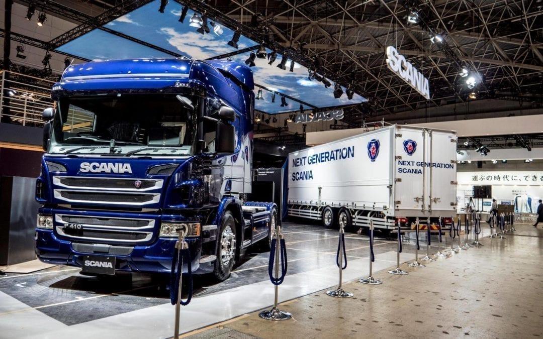 Presencia de Scania en el Salón del Automóvil de Tokio