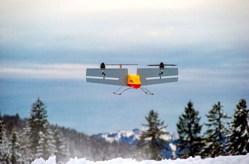 Hacer envíos con drones, una realidad con DHL