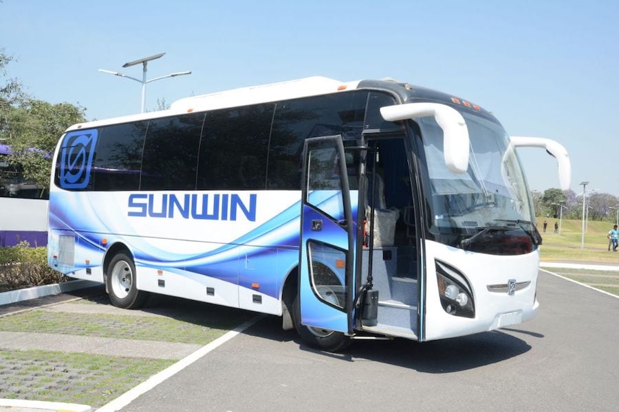 Sunwin Bus apuesta por la movilidad eléctrica