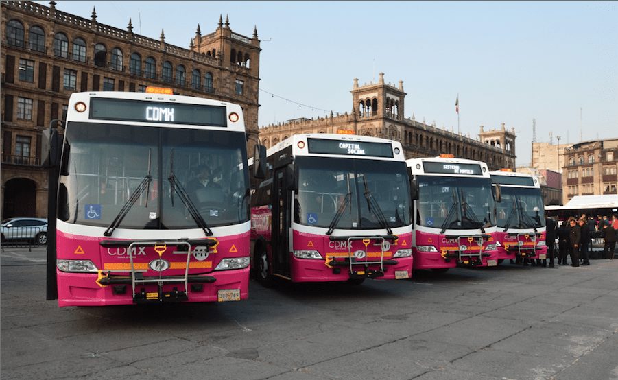 17 autobuses DINA se suman al servicio Atenea