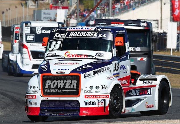 Patrocina Vipal a equipo que compite en la European Truck Racing