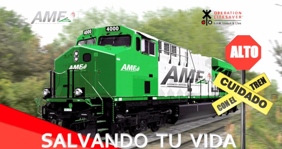 Colabora ANTP con campaña Cuidado con el Tren
