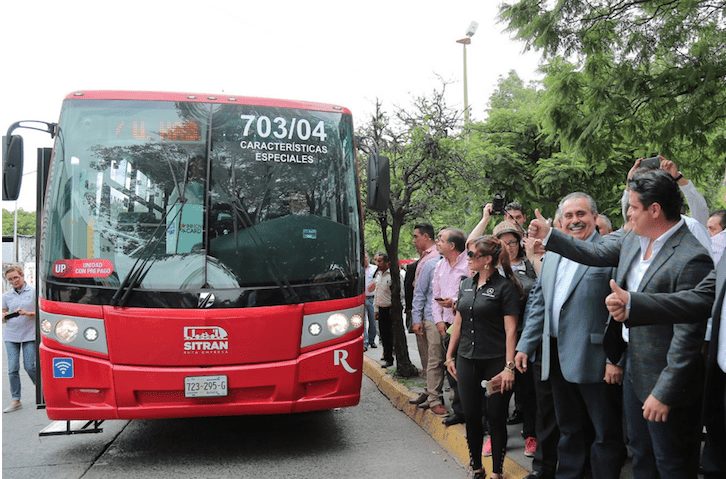 Inician operación dos rutas en Jalisco con autobuses nuevos