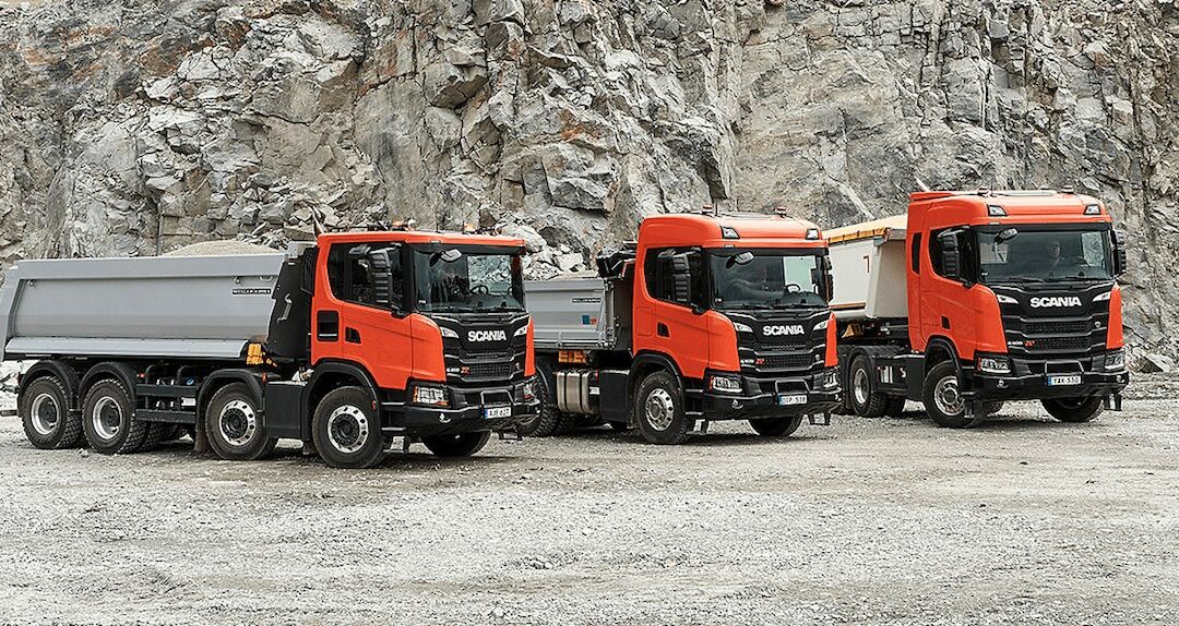 Lanza Scania nuevas soluciones de transporte para el segmento de construcción