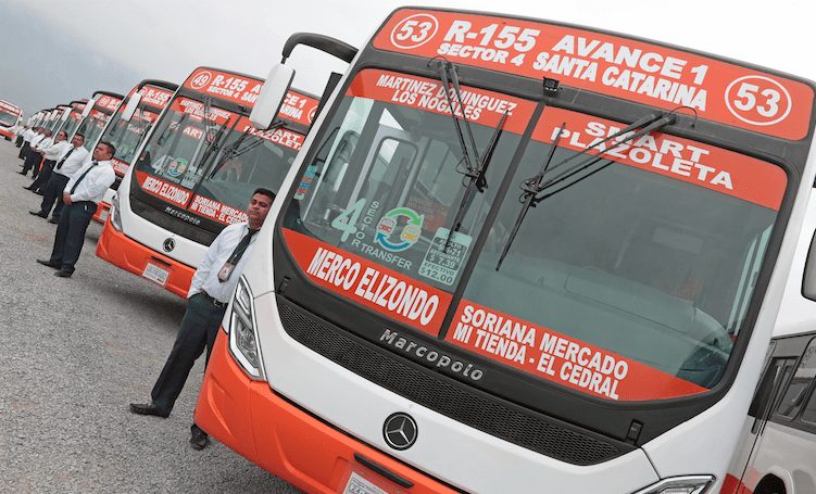 Llega a 360 autobuses la flota de Consorcio García
