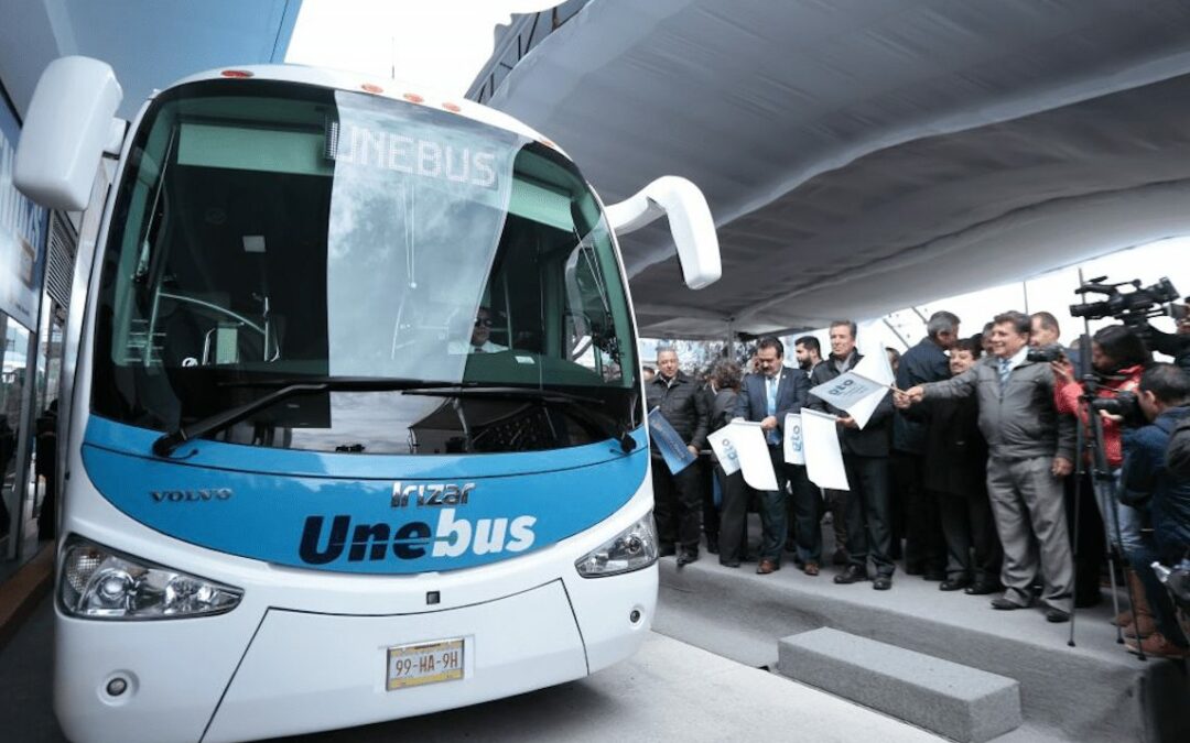 Con 20 autobuses Volvo inicia 1ª etapa de Unebus en Guanajuato
