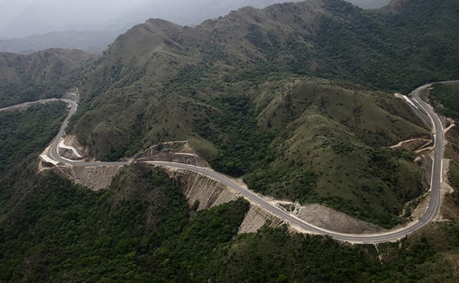 Constante modernización de carreteras en Chiapas