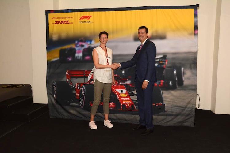 Cumple DHL 14 años como socio logístico de la Fórmula 1
