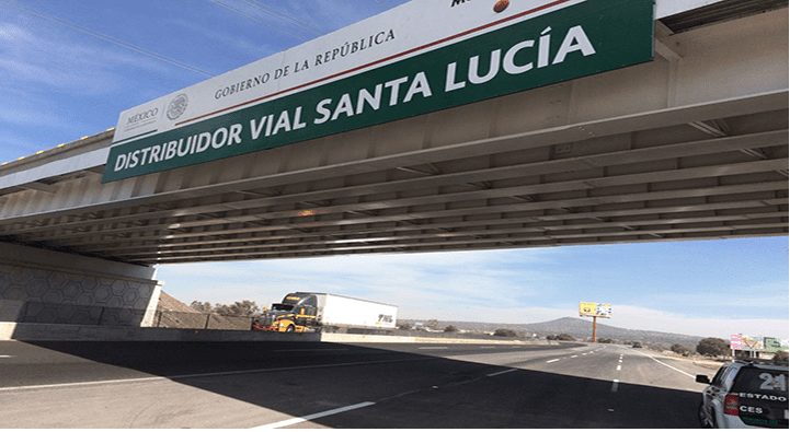 Ya opera el Distribuidor Vial Santa Lucía en Tecámac