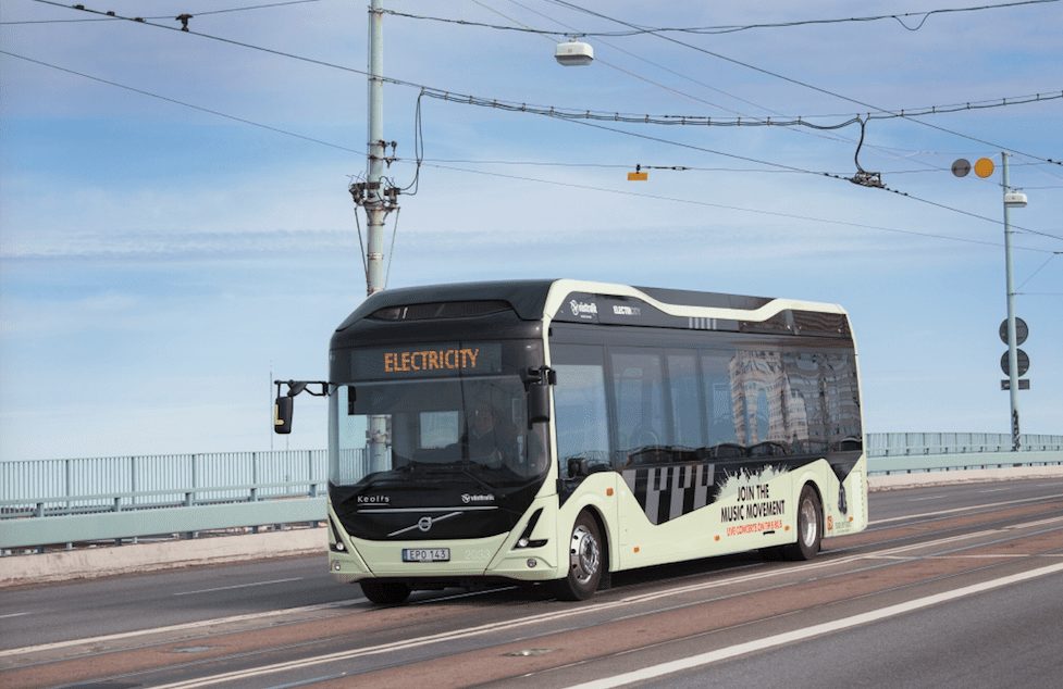 Presente electromovilidad de Volvo Buses en el UITP