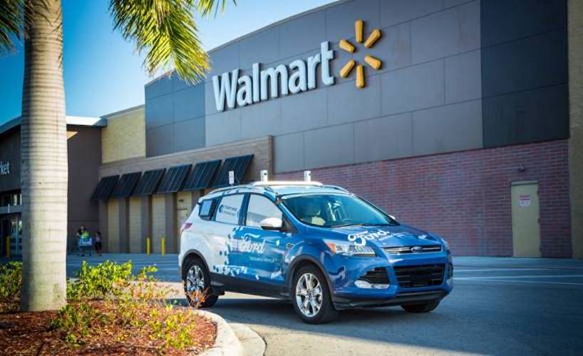 Exploran Ford y Walmart entregas con vehículos autónomos