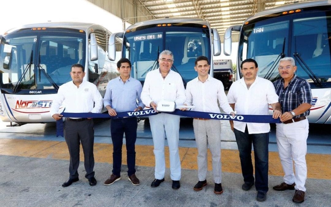 Con Volvo Buses se renuevan líneas de Yucatán