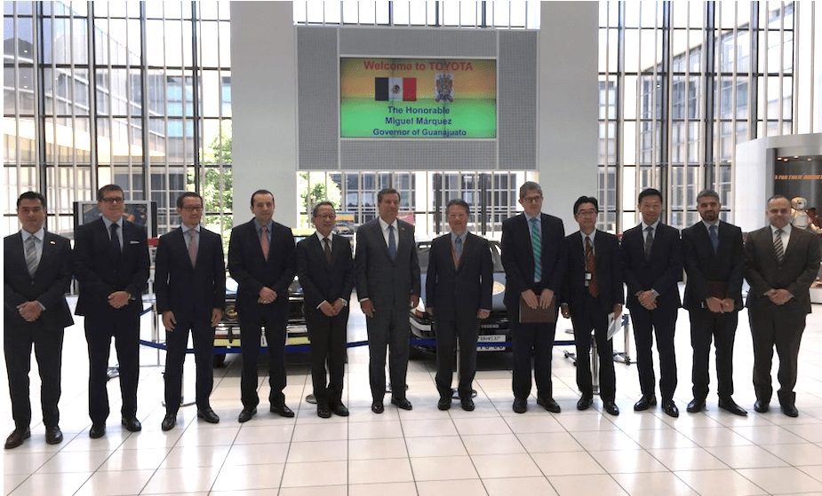 Estrecha gobierno de Guanajuato confianza con Toyota