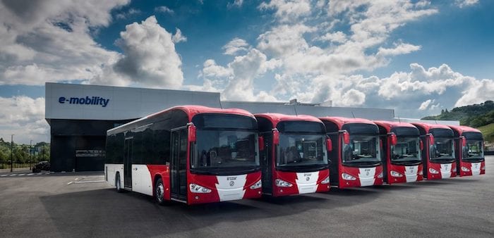 Buses eléctricos Irizar avanzan en el mercado europeo