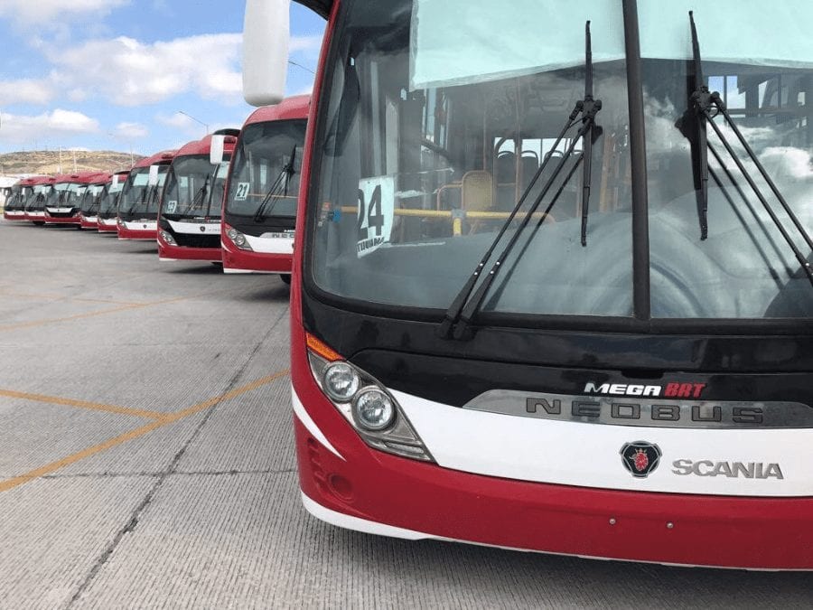 30 autobuses de Scania ruedan en el SITT