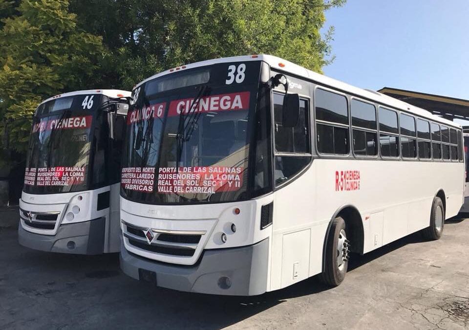Incorporan 46 International al transporte público de Nuevo León