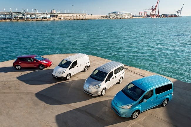 Nissan en la flotilla de vehículos eléctricos AVIS Dinamarca