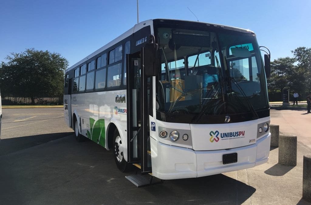 Incorporan 327 autobuses DINA en Puerto Vallarta