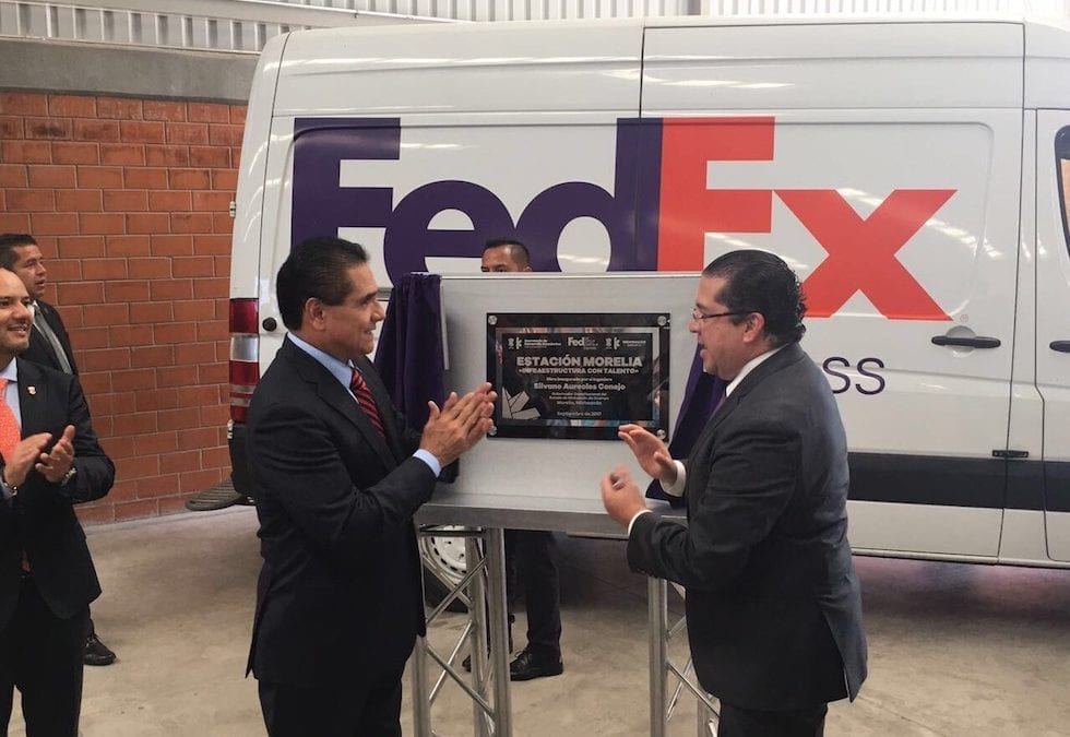 Inaugura FedEx estación operativa en Morelia