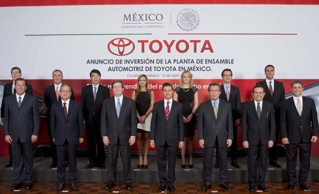 Abrirá Toyota una planta de ensamble en Guanajuato