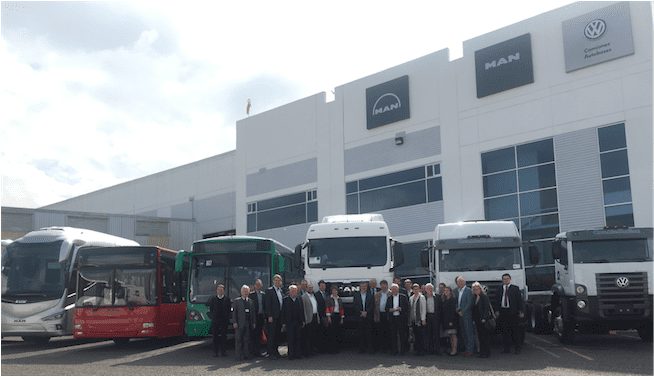 Visitan MAN Truck & Bus funcionarios de Baviera