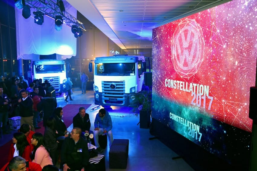 Debutan los VW Constellation en Chile