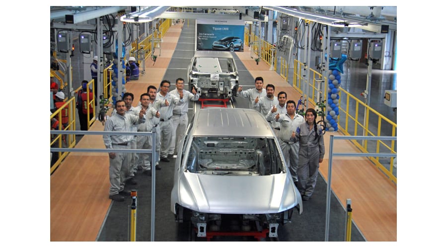 Construye VW la primera carrocería de Tiguan en Puebla