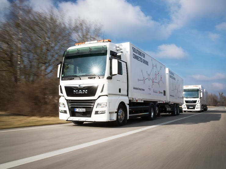 MAN Truck & Bus participa en platooning para aplicaciones logísticas