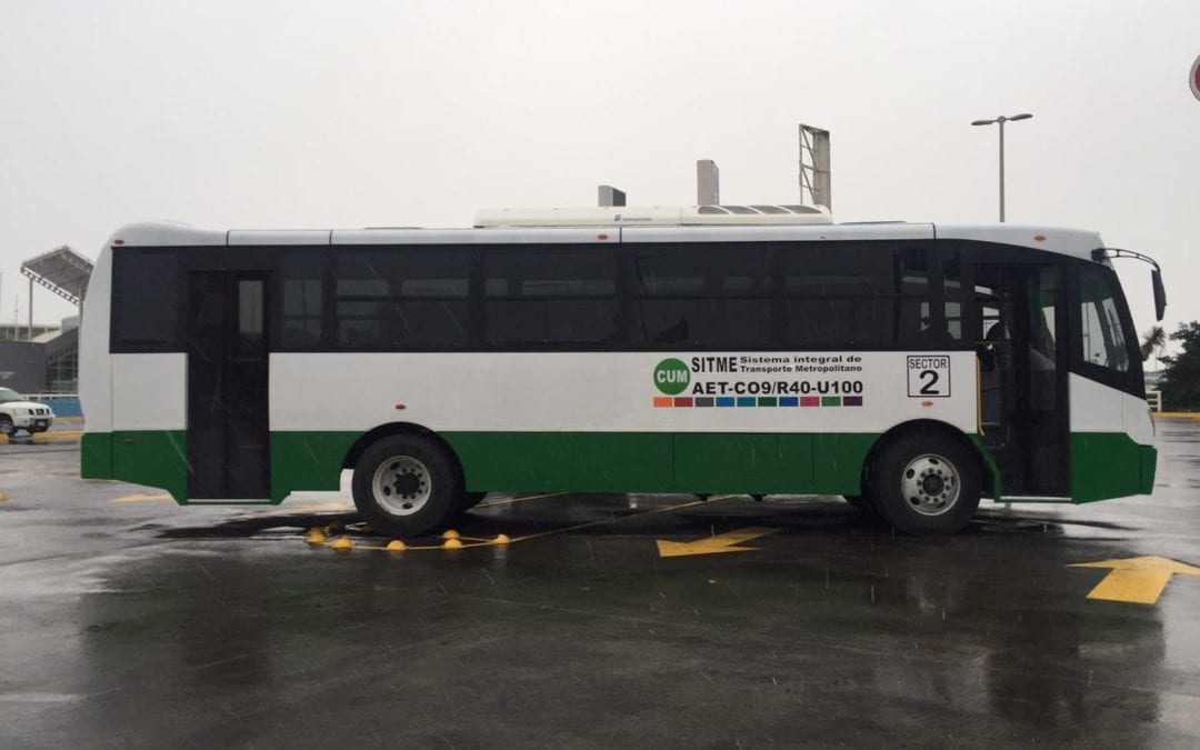 Con 10 autobuses arranca nueva ruta en Nuevo León