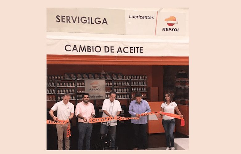 Inaugura Repsol su primer lubricentro en México