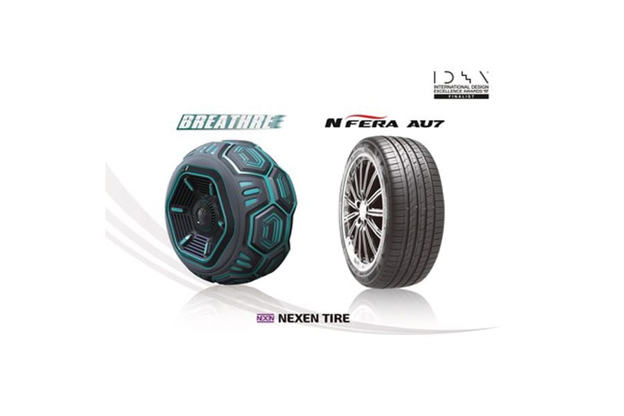 Obtiene Nexen Tire dos reconocimientos de diseño