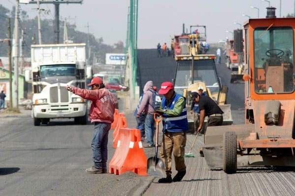 Rehabilitan la autopista Tenango-Ixtapan