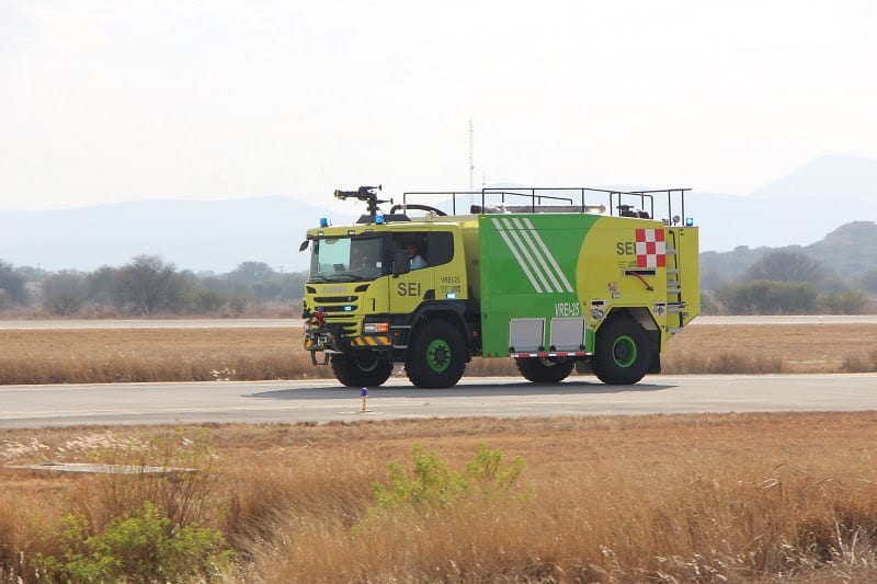 Entrega Scania 3 unidades de rescate aeroportuario