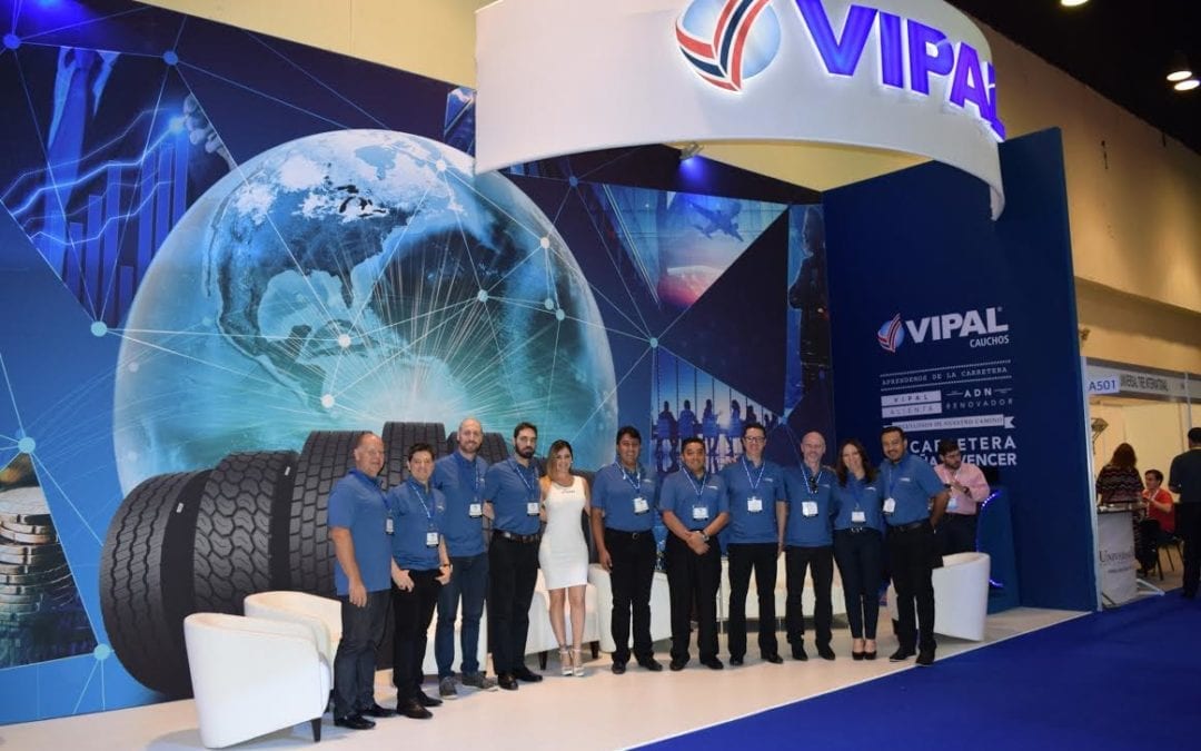 Vipal Cauchos participa en la Latin American & Caribbean Tyre Expo, en Panamá