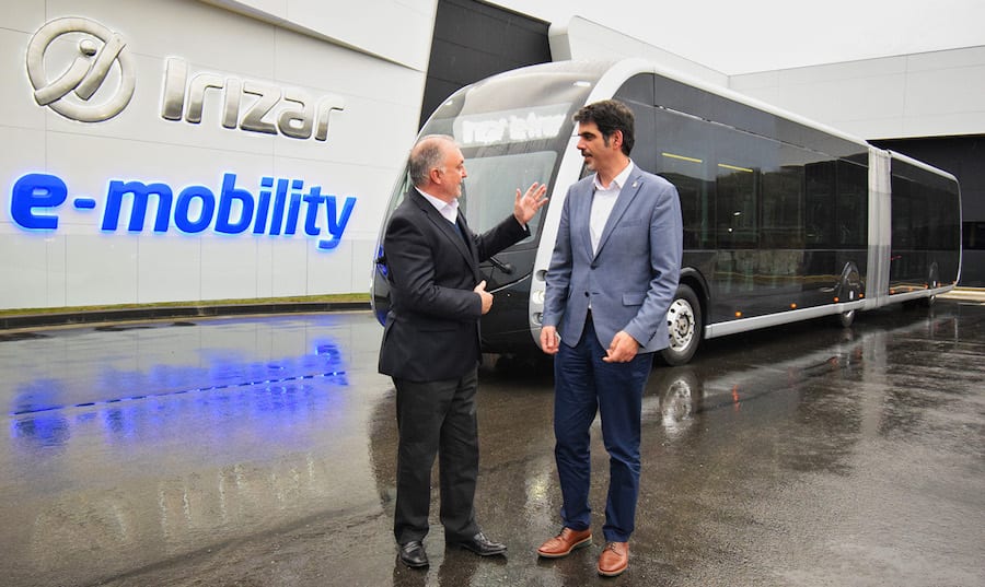 El ie tram de Irizar llegará a Donostia en 2018