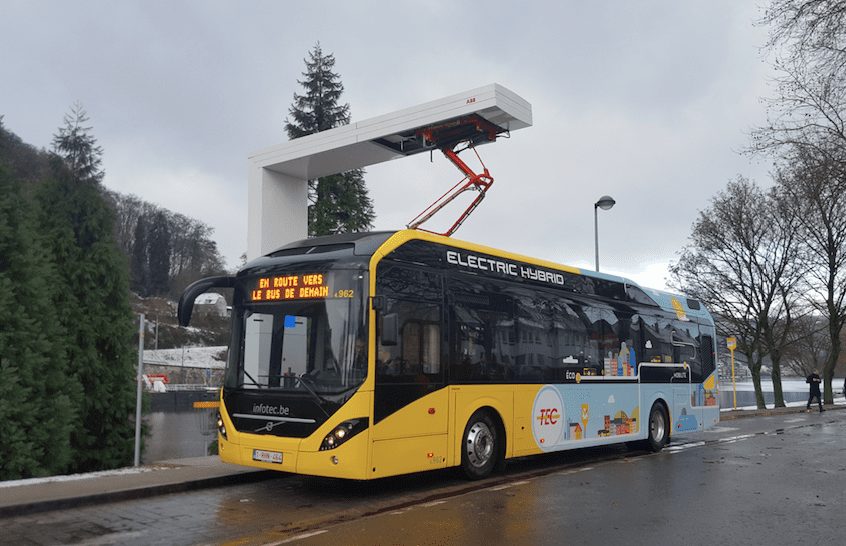 Ruedan más de 4,000 Volvo buses electrificados