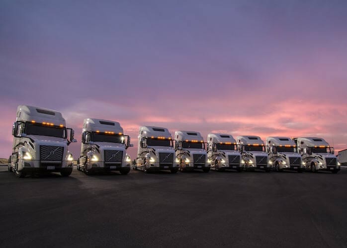 14 camiones Volvo para Autotransportes Alanis
