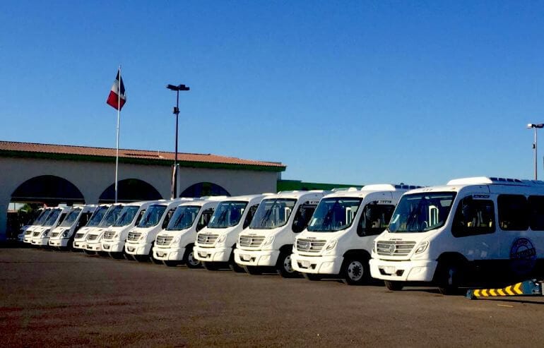 Ruedan 100 autobuses nuevos en Sinaloa