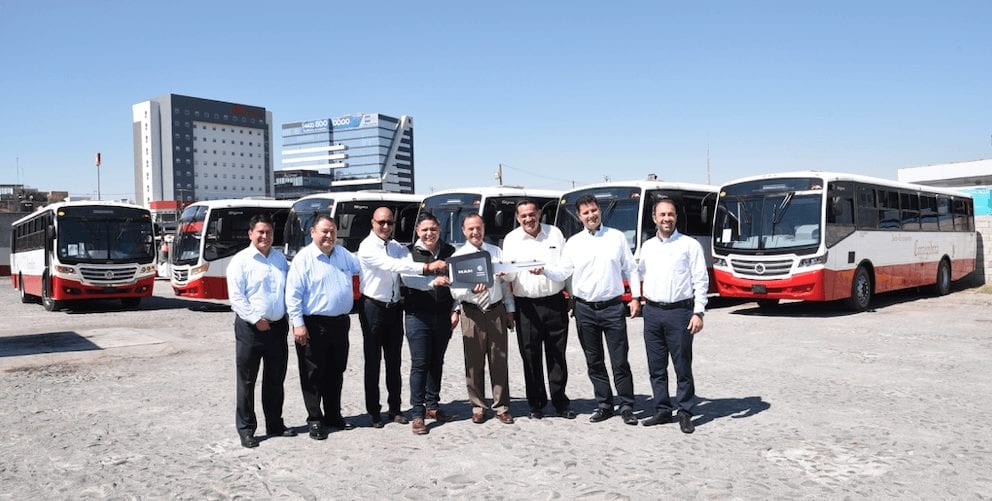 Con 6 Volksbus se fortalece Autotransportes Corregidora
