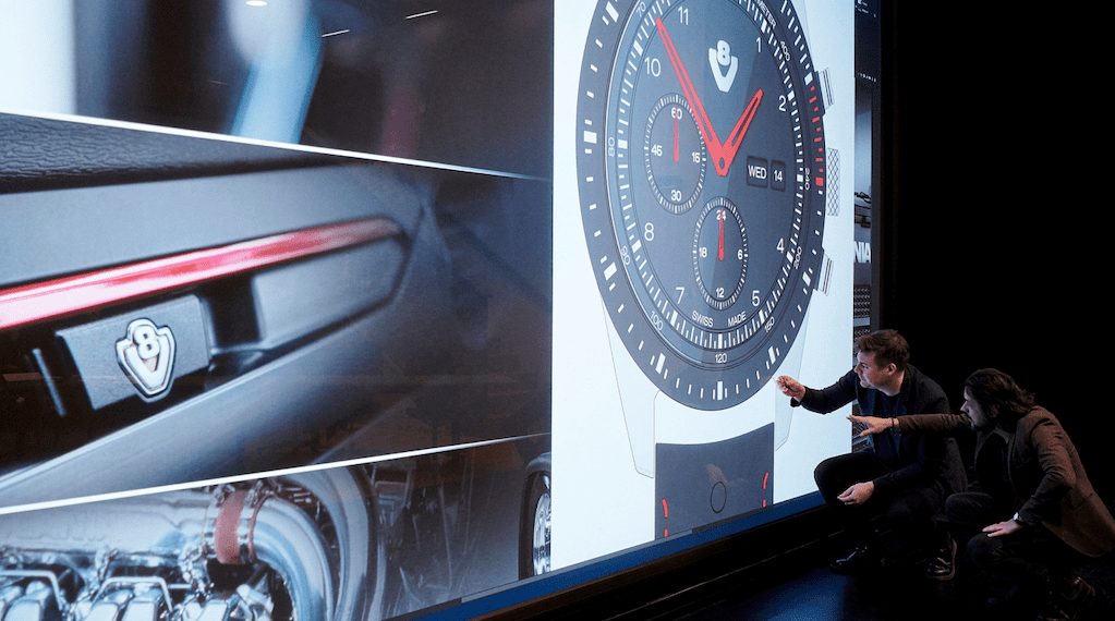 Lanza Scania relojes inspirados en los camiones V8