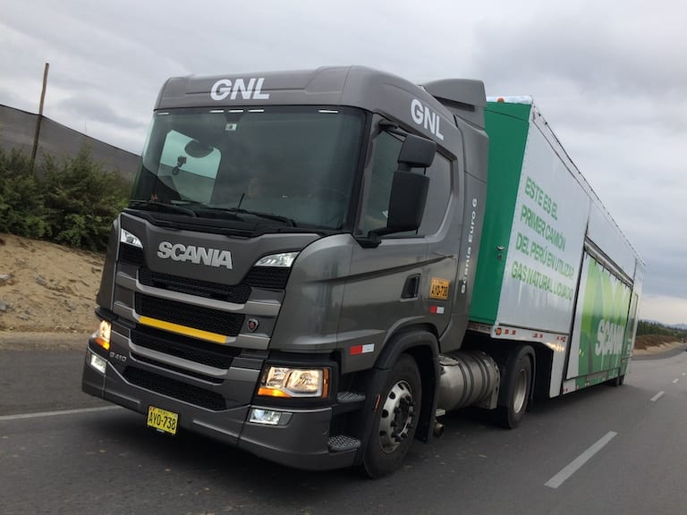 camión GNV-Magazzine del Transporte