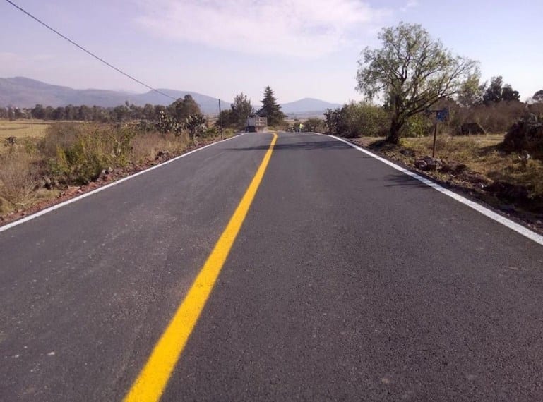 Moderniza JCEM caminos del norte de Edomex 