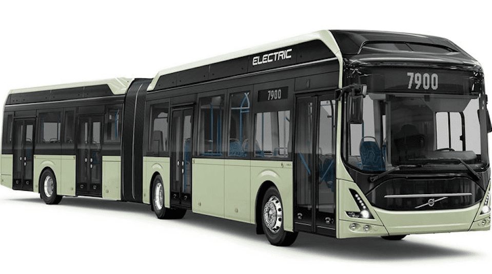 Lanza Volvo autobús eléctrico articulado