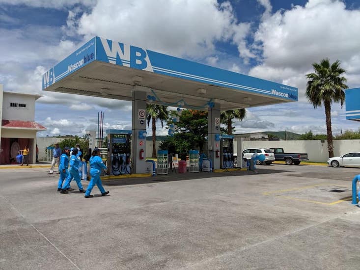 Wasconblue abre su primera gasolinera