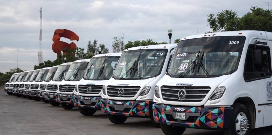 50 autobuses Mercedes-Benz para sistema YOVOY
